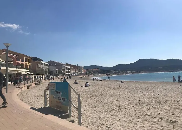Duplex A 300m Des Plages, Restos, Commerces Saint-cyr-sur-mer Aqualand 1km Lejlighed